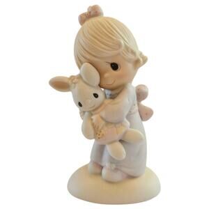 Precious Moments Jesus Loves Me 1977 Figurine Jonathan & David